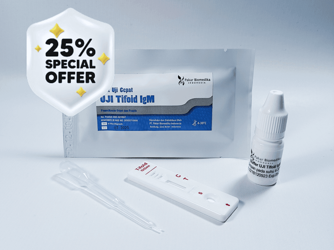 UJI Tifoid (25 test)