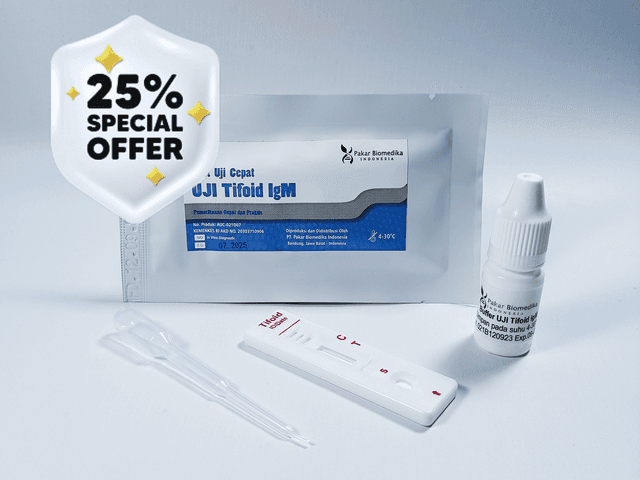 UJI Tifoid (25 test)