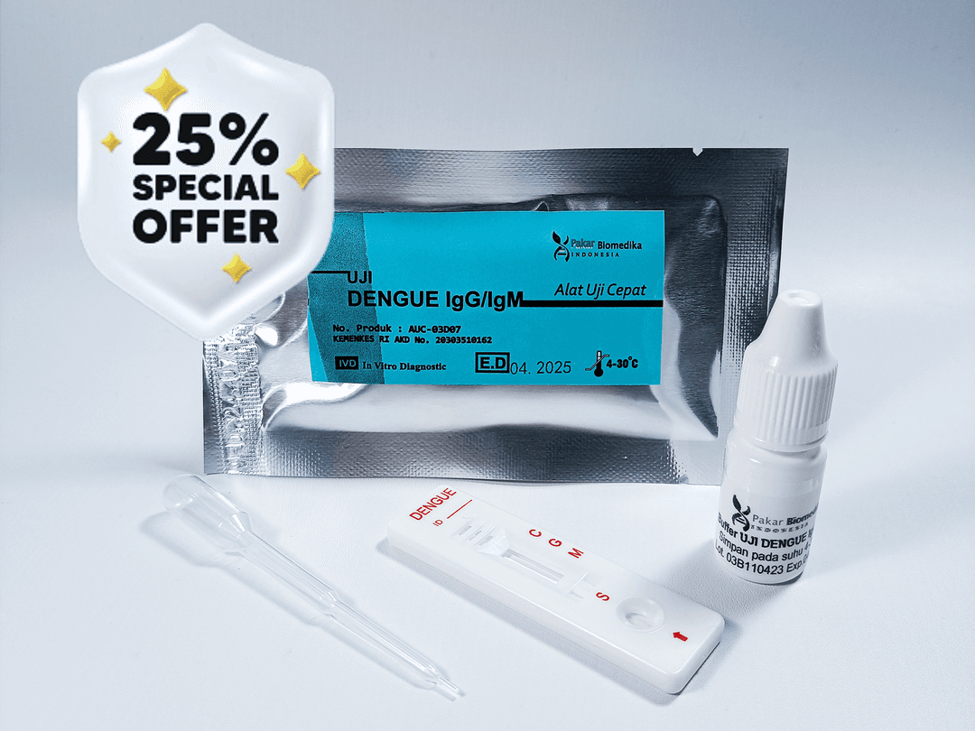 Uji Dengue IgG/IgM (25 test)