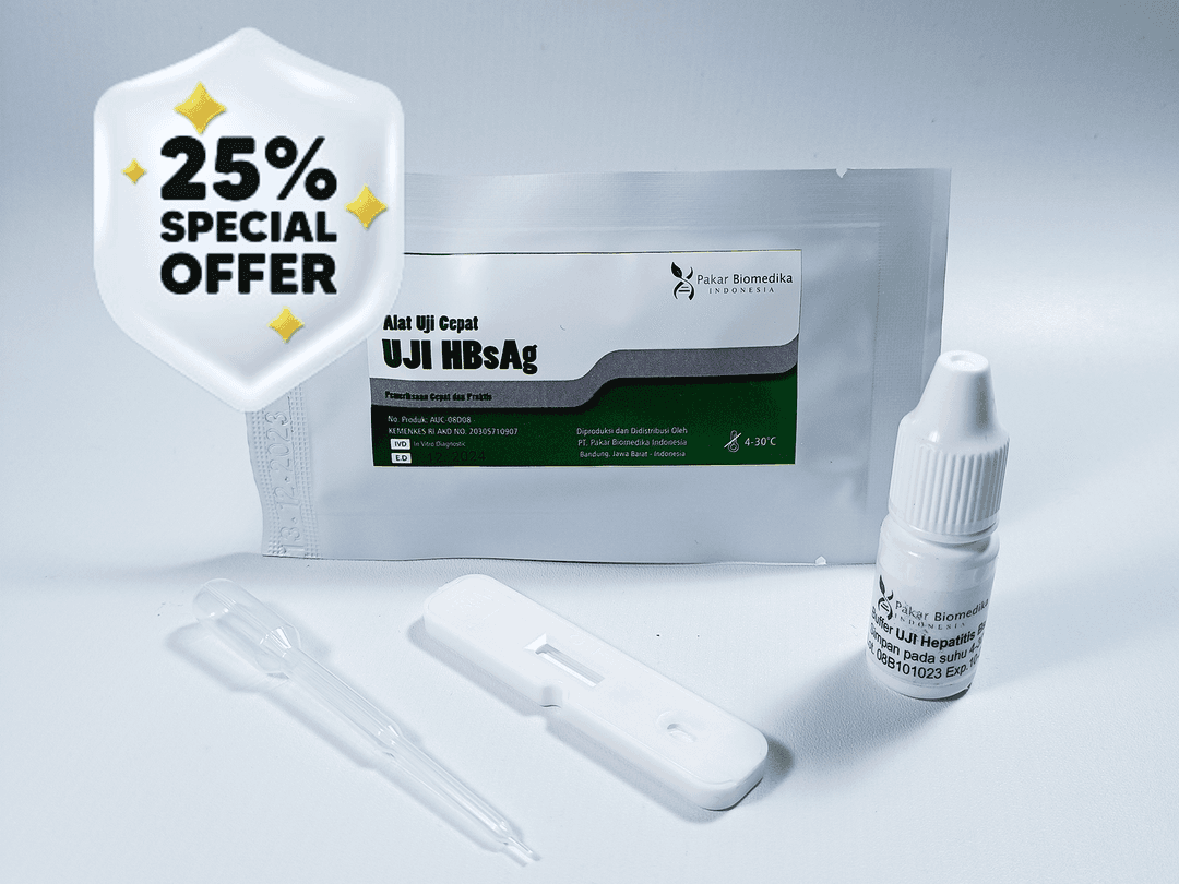 Uji Hepatitis BsAg® (25 test)