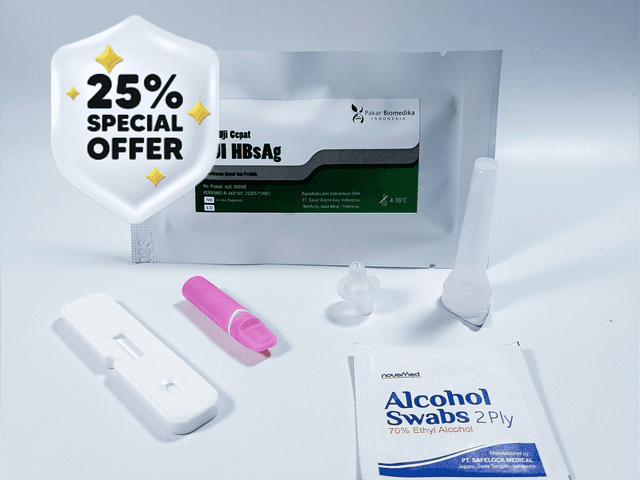 Uji Hepatitis BsAg® premium (satuan)